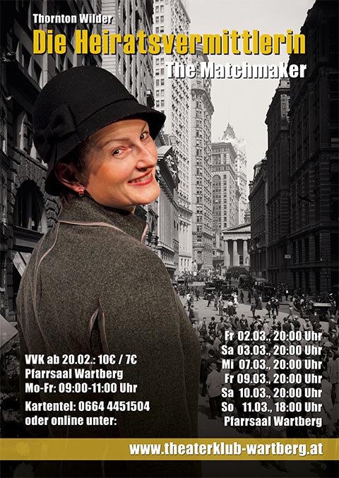 Plakat zu Die Heiratsvermittlerin